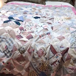 Quilt top approximately 80" x 66"